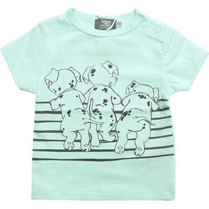 Zero2Three Baby T-shirt Dalmatiërs  - Mint