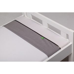 Briljant Baby Bea - Katoen - Kinderlaken - Wiegje - 75x100 cm - Grey