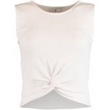 Hailys - Shari - Top - Wit - Mouwloos - Korte Pasvorm