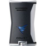 Colibri - Single Jetflame Aansteker - Zwart - Chrome - Navulbaar