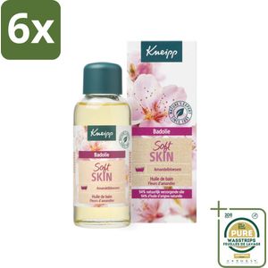 Kneipp - Badolie - Amandelbloesem - Voor droge en gevoelige huid - 100 ml - Voordeelverpakking - 6 stuks - Droge huid - Gevoelige huid
