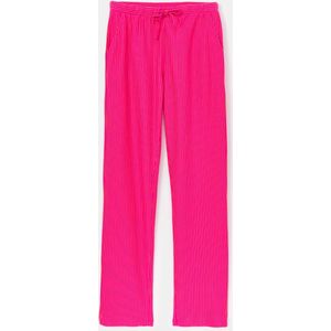Pyjama Fuchsia Oranje Streep-maat XL