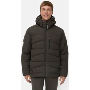 camel active - Winterjas - Donkerbruin - Met Afneembare Capuchon