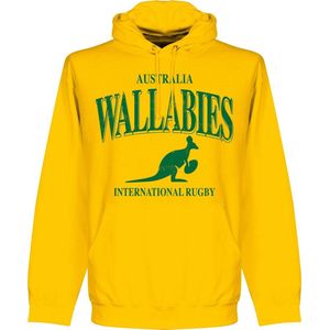 Australië Wallabies Rugby Hooded Sweater - Geel - XL