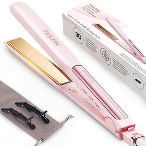 Stijltang 2-in-1 met Titanium Platen en Snel Opwarmen