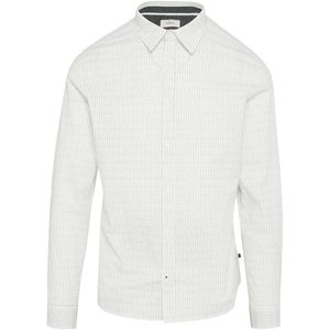 s.Oliver - Hemd - Maat S - Mannen - 01K1 WHITE - katoen