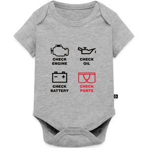 Baby Checklist Grappig Cadeau Voor Vaders Baby Rompertje Met Korte Mouwen