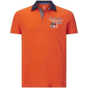 Jan Vanderstorm herren Poloshirt - 56/58 - oranje