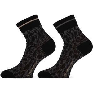 Marc Marcs - Sammy - Enkelsokken - Zwart - 2-pack