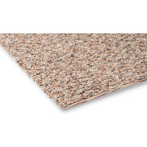 Brink en Campman - Brink en Campman Pebble Beach Beige Vloerkleed - 200x300  - Rechthoek - Hoogpolig,Structuur Tapijt - Modern - Beige, Meerkleurig