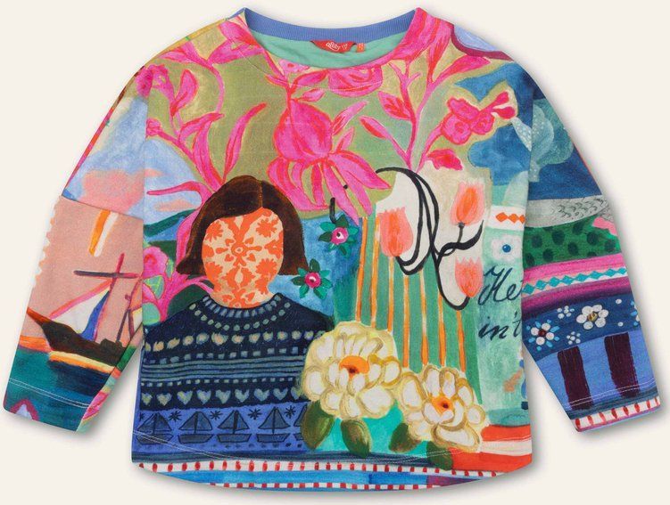 Oilily - Harpy sweater - Blauw - 104/4yr