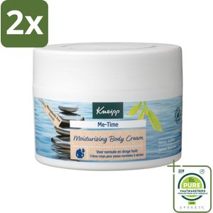 Kneipp - Body crème - Me‑Time - Patchouli & Sandelhout - 200 ml - Voordeelverpakking - 2 stuks - Lichaamscrème - Verzorging