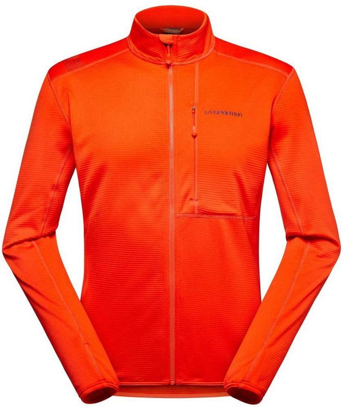 La Sportiva - Chill Fleece - Lichtgewicht Jack - Blauw - TechStretch™ Light