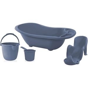 Baby Jem Badset - Blauw - 4-delig - 35 liter