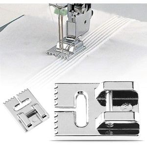 9 groeven Biezen naaivoet voor huishoudelijke elektrische multifunctionele naaimachines (9 Presser Foot)