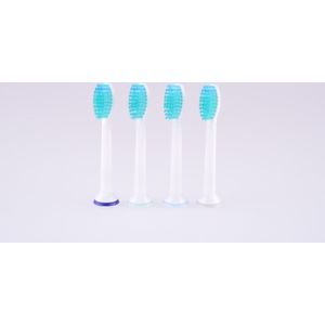 Mycare+ Opzetborstels - 8 Stuks - Vervangende Borstels voor Sonicare - Borstelkoppen voor Elektrische Tandenborstel - Wit