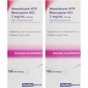 Healthypharm Noscapine Hoestdrank - 2 x 150 ml