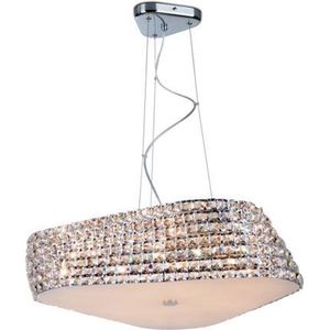 Hanglamp Trium Crystal Ø65cm - chroom - 6x42w G9