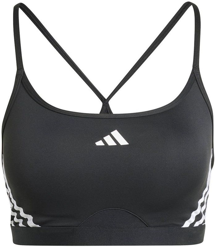 adidas - Trainingsbeha - Zwart - 89% Polyester - AEROREADY