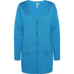 CISO Basic Cardigan Blithe Blue Melange maat XL-48/50
