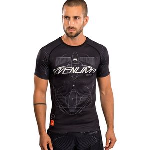 Venum Eclipse Rash Guards Zwart Ivoor - S