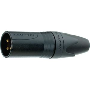 Neutrik NC4MXX-BAG XLR 4-pins (m) connector / zwart