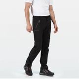 Regatta - Men's Xert III Zip Off Stretch Walking Trousers - Outdoorbroek - Mannen - Maat 24 - Zwart
