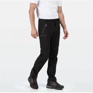 Regatta - Men's Xert III Zip Off Stretch Walking Trousers - Outdoorbroek - Mannen - Maat 24 - Zwart