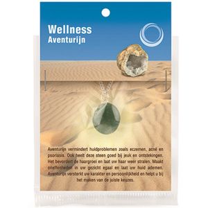 Ruben Robijn Aventurijn groen gezondheids hanger