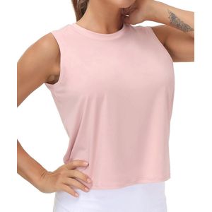 Mouwloze Sneldrogende Workout Tops voor Vrouwen - Comfortabele Fitness Shirts voor Yoga en Training