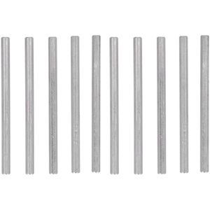 Roestvrijstalen Zeskantstaaf Diameter 5 Mm Lengte Zeskant Massieve Staaf voor Draaibankapparatuur en Technische Apparatuur (4102-0005-0075) - 10 Stuks