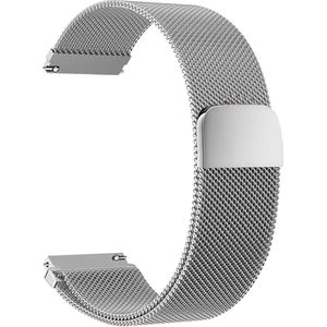 20mm Universeel RVS horlogeband Mesh Milanese Lus voor Smartwatch en voor een regulier horloge zoals Casio Rolex Seiko Tudor Pagani Fossil, Citizen, TAG HeuerHomage etc