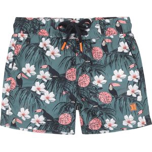 DJ Dutch jongens zwembroek aop Flowers Green
