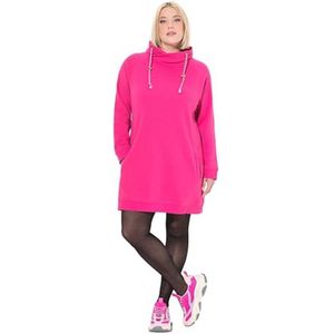 Sweatkleid met Stehkragen en Lange Mouwen voor Dames