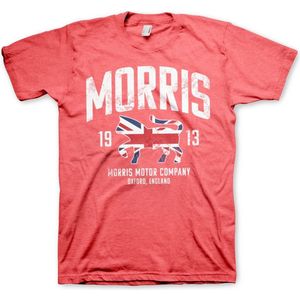 Morris Motor Company T-Shirt Red-Heather-M