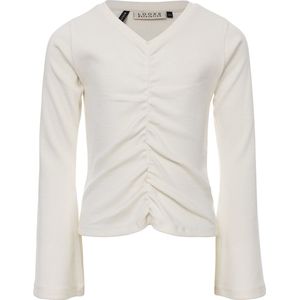 LOOXS 10sixteen 2401-5419-004 Meisjes T-Shirt - Maat 116 - Wit van 95% Cotton 5% elastane