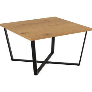 Ambly salontafel naturel, zwart.