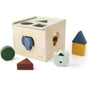 Trixie houten vormendoos | vormenstoof | dieren | houten speelgoed | sorteerdoos