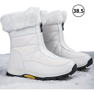 Bovista Snowboots Voor Dames - Sneeuwschoenen- Wintersport Sneeuwboots - Ski Gadgets - Maat 39 - Wit