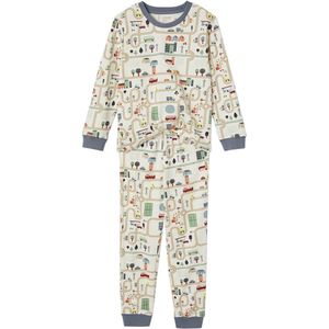 Vertbaudet Jungen Schlafanzug mit Autostrecke und Recycling-Baumwolle