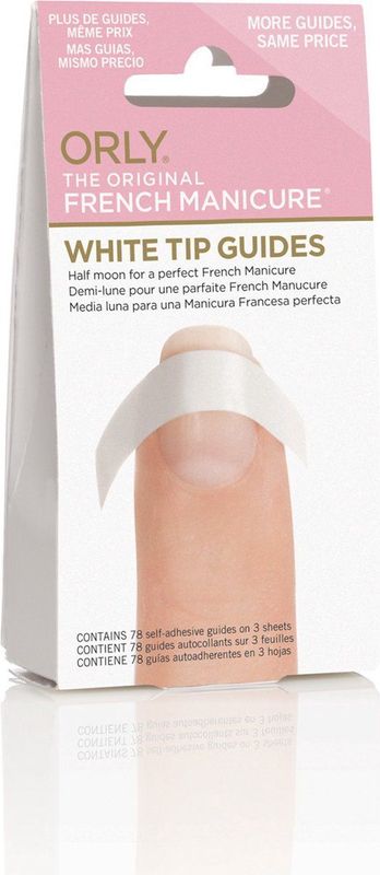 Kunstnagels - French Manicure White Tip Guides