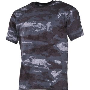 MFH US T-Shirt - korte mouw - HDT camouflage LE - 170 g/m² - MAAT XXXL