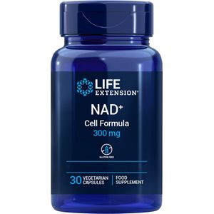 Life extension NAD+ Cell Formula | 30 vegan capsules | 300 mg per capsule
