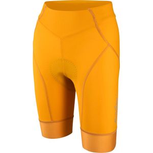 Nalini Dames Fietsbroek kort zonder bretels - Met Zeem - Geel - ROAD LADY SHORT Sand - S