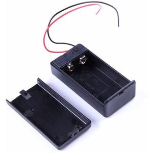 OTRONIC® 9V batterijhouder met AAN UIT tuimelschakelaar 9 volt met deksel