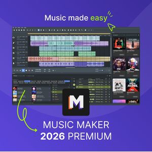 Magix Music Maker Premium 2026 - Muziek Software - Windows - Download