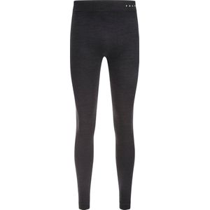 FALKE Wool-Tech Long Tights warmend, anti zweet functioneel ondergoed sportbroek heren zwart - Maat L