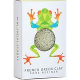 The Konjac Sponge Company - UpNature - Konjac Spons - Rainforest Tree Frog French Green Clay