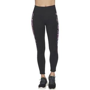 Skechers Ultraviolet High Waisted Full Length Legging WLG249-BKPR, Vrouwen, Zwart, Leggings, maat: S