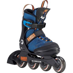 K2 Inlineskates - Maat 35-40 - Unisex - blauw/ zwart/ oranj